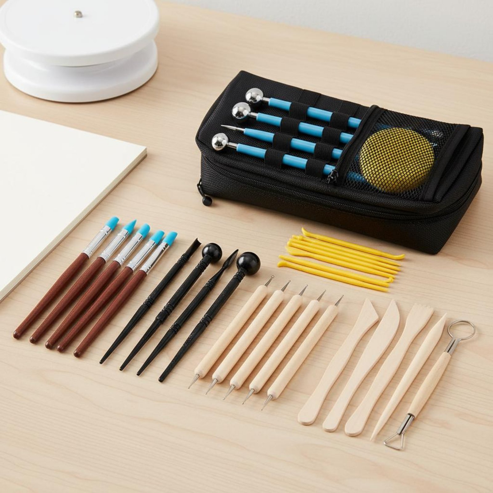 38 Pieces 38 Piece Clay Modeli - Model Kit Tool Set 评论和价格