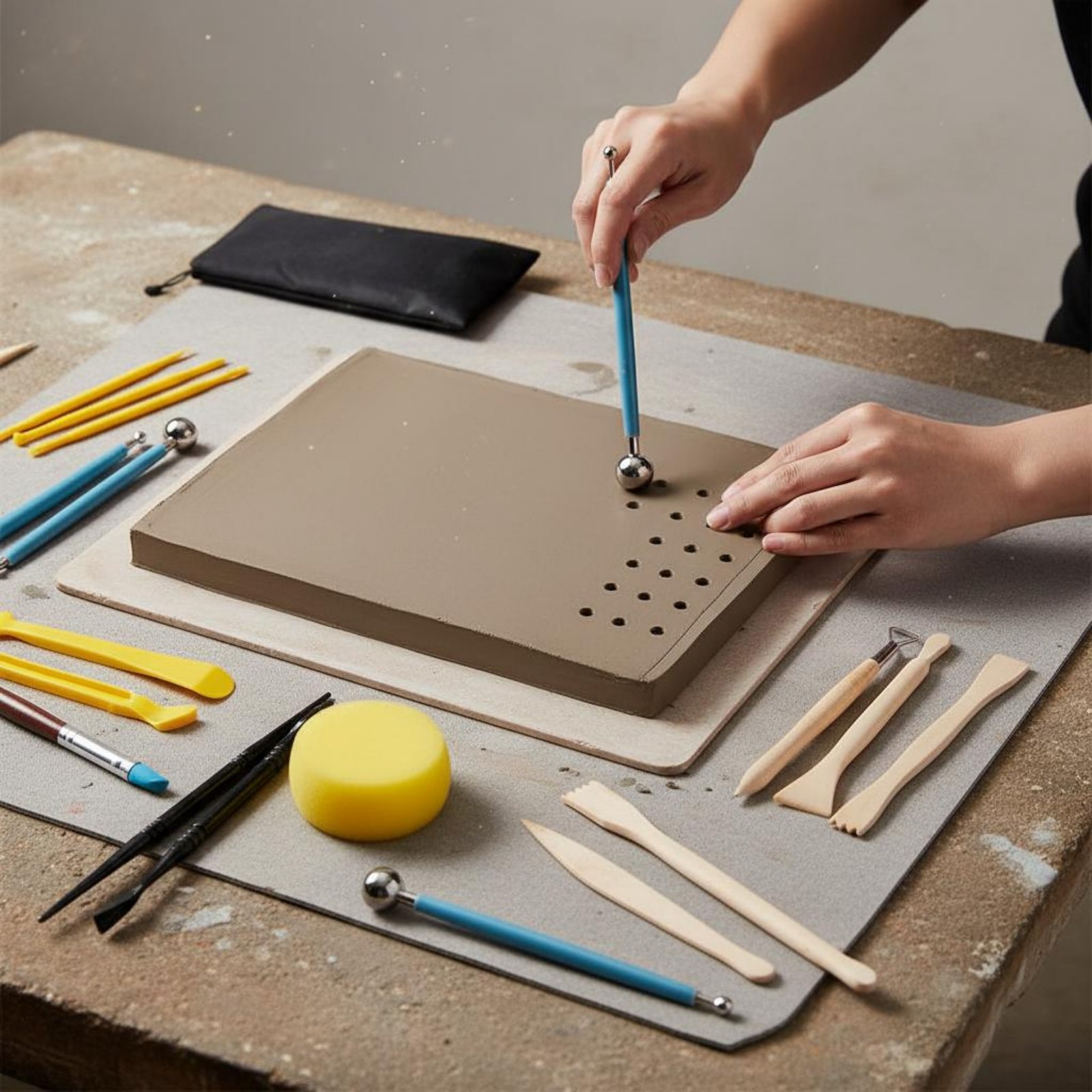 38 Pieces 38 Piece Clay Modeli - Model Kit Tool Set 评论和价格