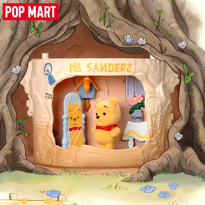 New Hot POP MART Winnie The Po - Model Kit House 评论和价格