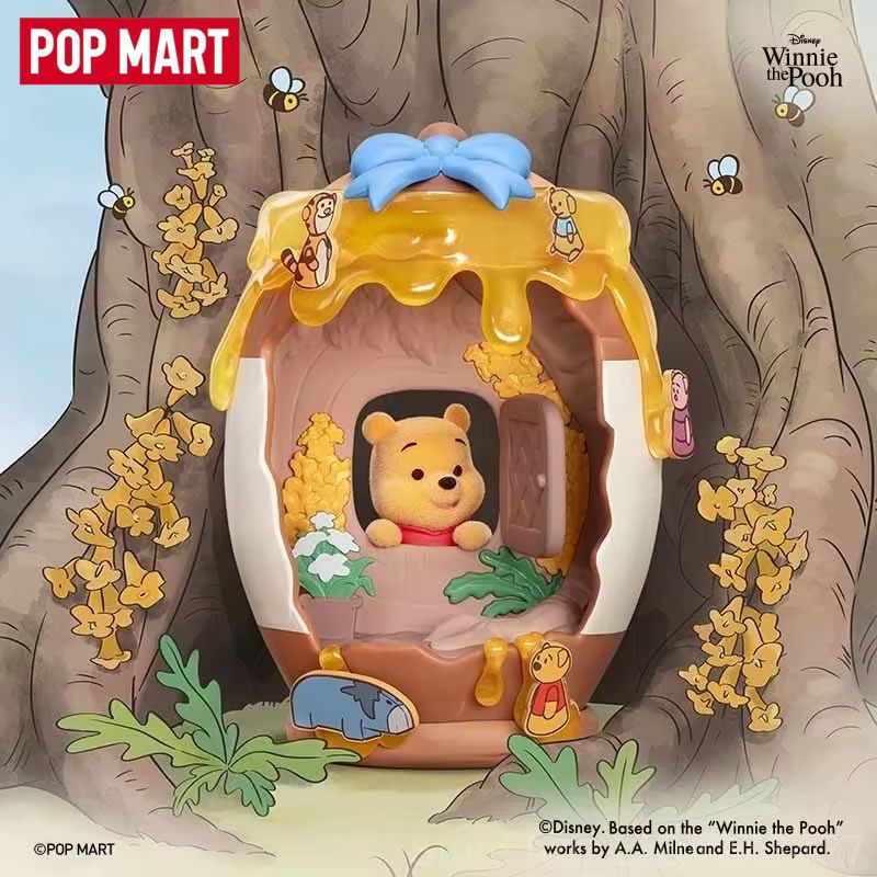 New Hot POP MART Winnie The Po - Model Kit House 评论和价格