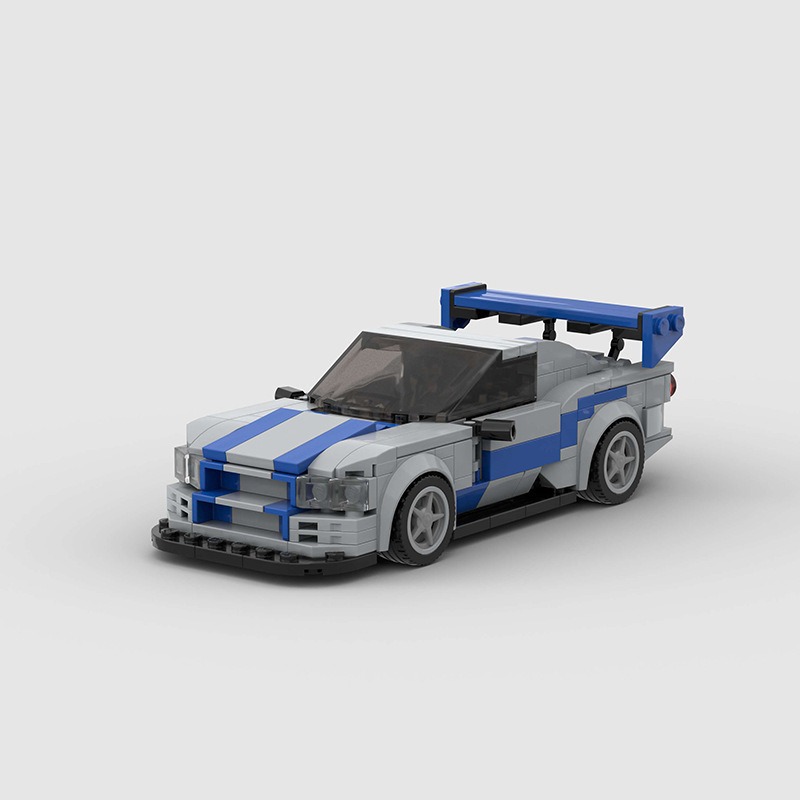InhawBrick Speed Racing Sport  - Model Kit R34 评论和价格