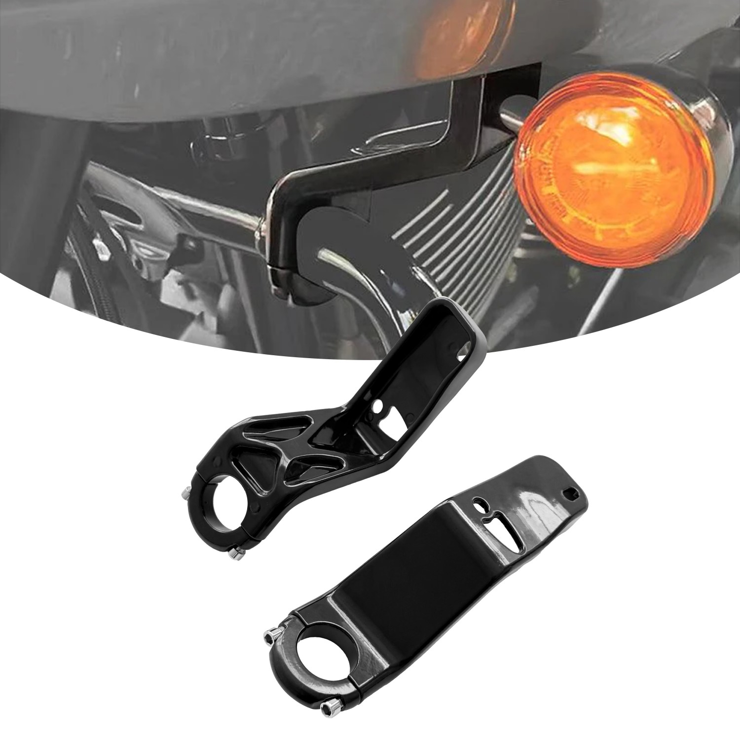 Front Fairing Support Bracket  - Model Kit Harley Davidson 评论和价格