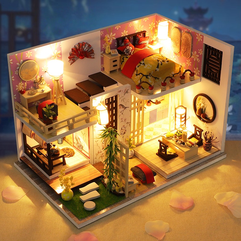 DIY Japanese Style Loft Villa  - Model Kit House 评论和价格