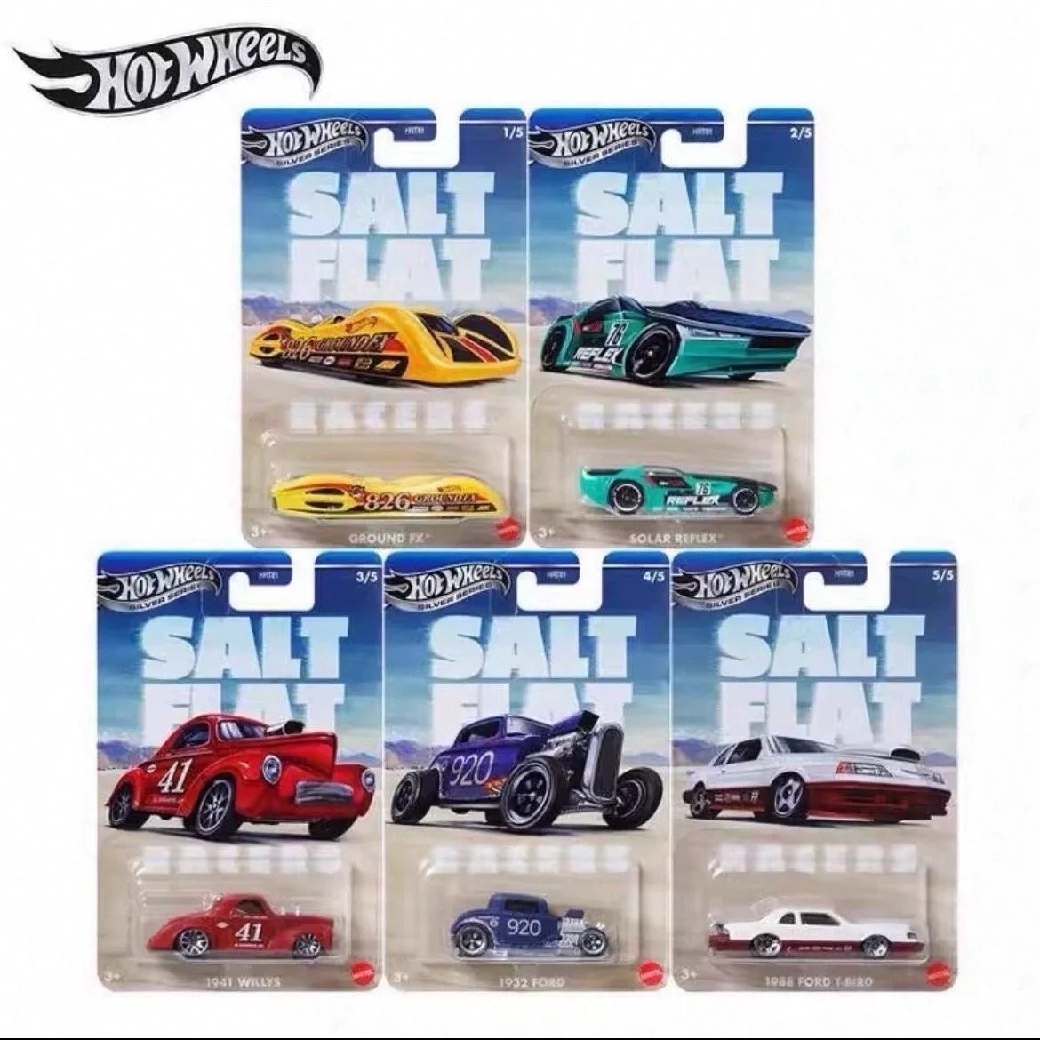 Hot Wheels HRT81 Salt Flat Rac - Logo Model Kit 评论和价格