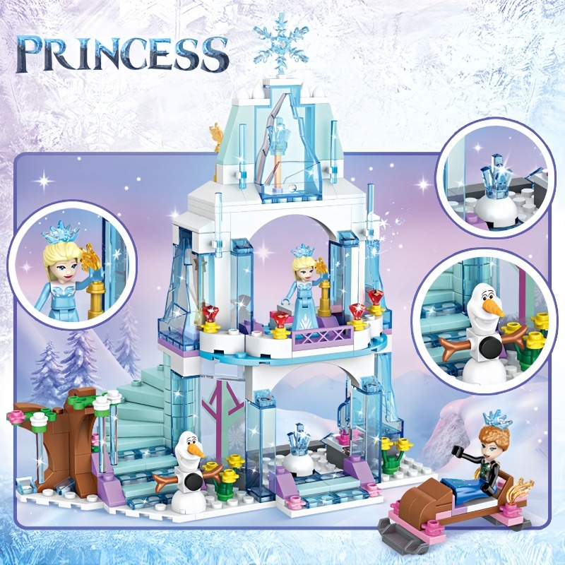 Elsa Ice Castle Building Block - Model Kit House 评论和价格