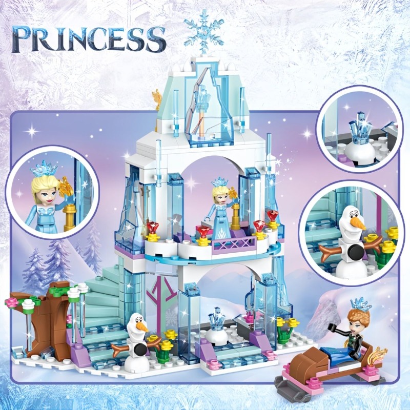 Elsa Ice Castle Building Block - Model Kit House 评论和价格