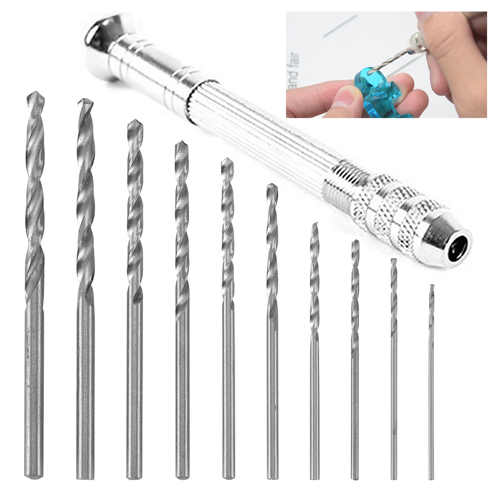 Wood Drill Bit Kit Mini Set Hi - Pin Vice Micro 评论和价格