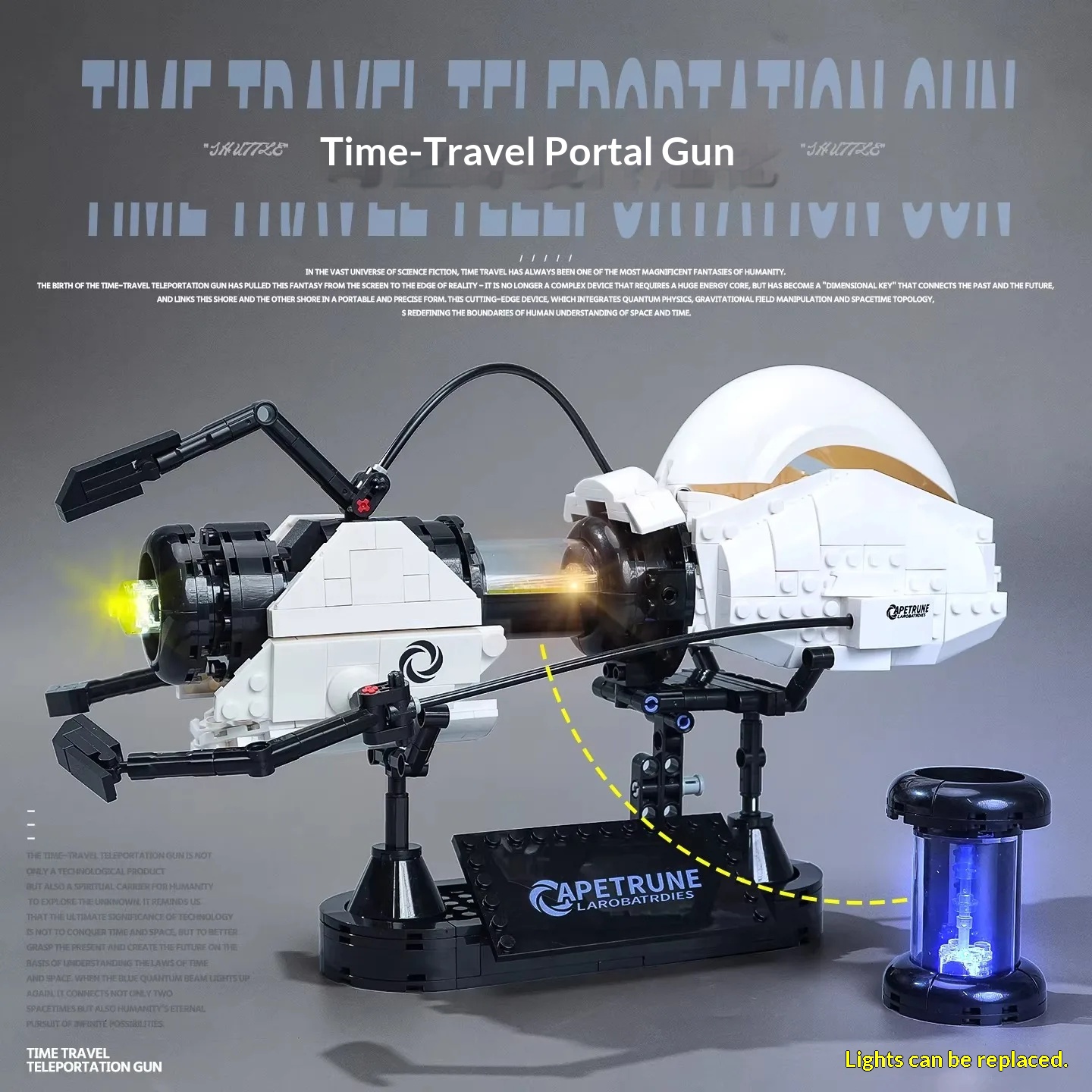 667PCS Creative High-Tech Port - Model Kit Robocop 评论和价格