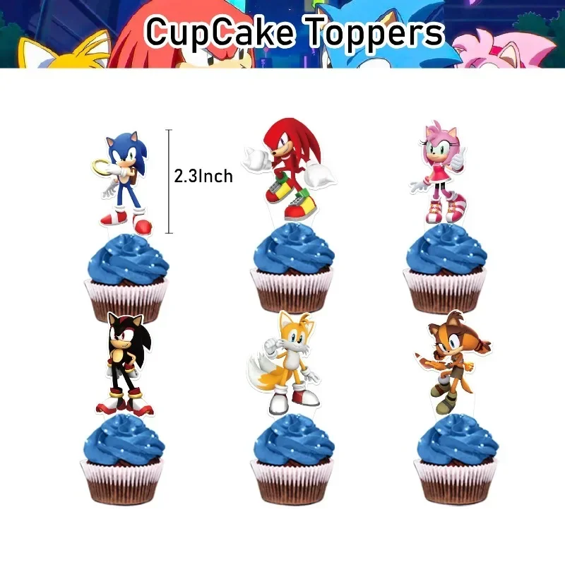 Sonic Theme Birthday Party Dec - Model Kit Sonic 评论和价格