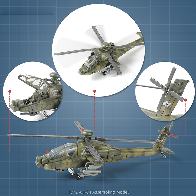 1/72 Army Fighter Kit Toy Mode - Model Kit Helicopter 评论和价格