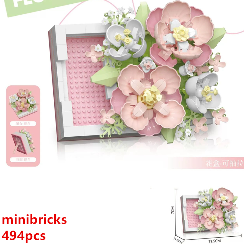 DIY 3D Famous Rose Hibiscus Et - Model Kit Expert 评论和价格