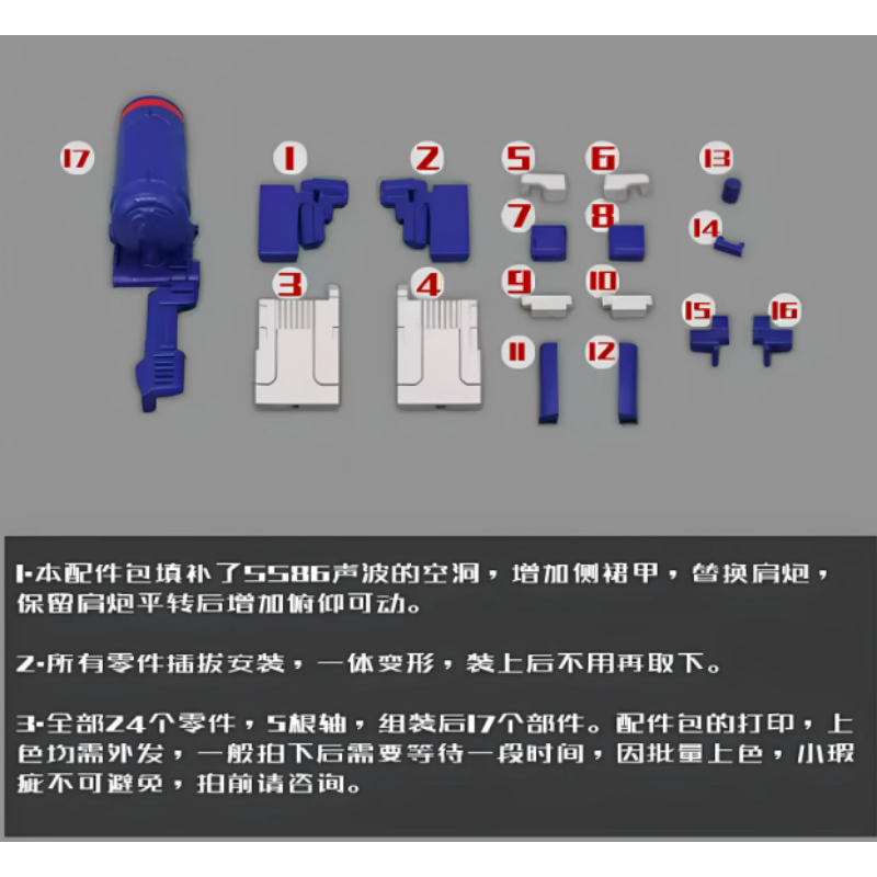 In Stock Hole Filling Shoulder - Model Kit Sonic 评论和价格