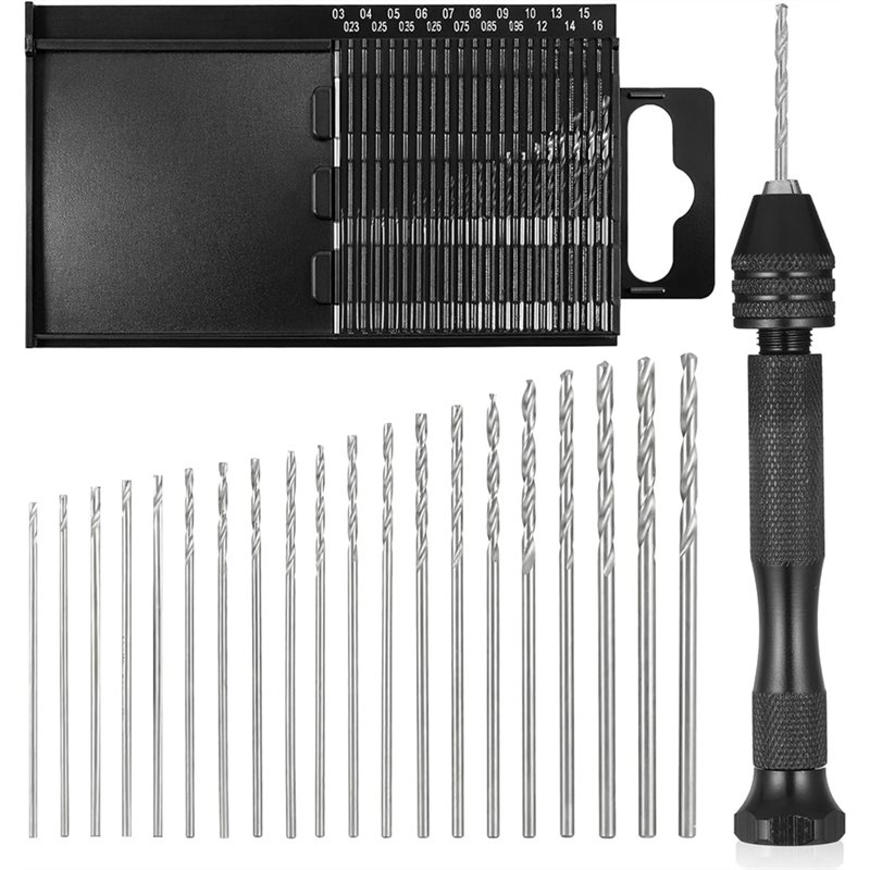 A59Z-21PCS Metric Mini Micro D - Pin Vice Micro 评论和价格