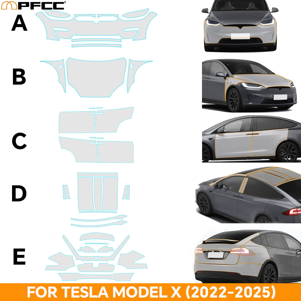 TPU Car Bumper Paint Protectio - Logo Model Kit 评论和价格