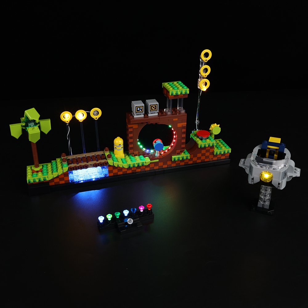 Led Light Kit For 21331 Sonic  - Model Kit Sonic 评论和价格